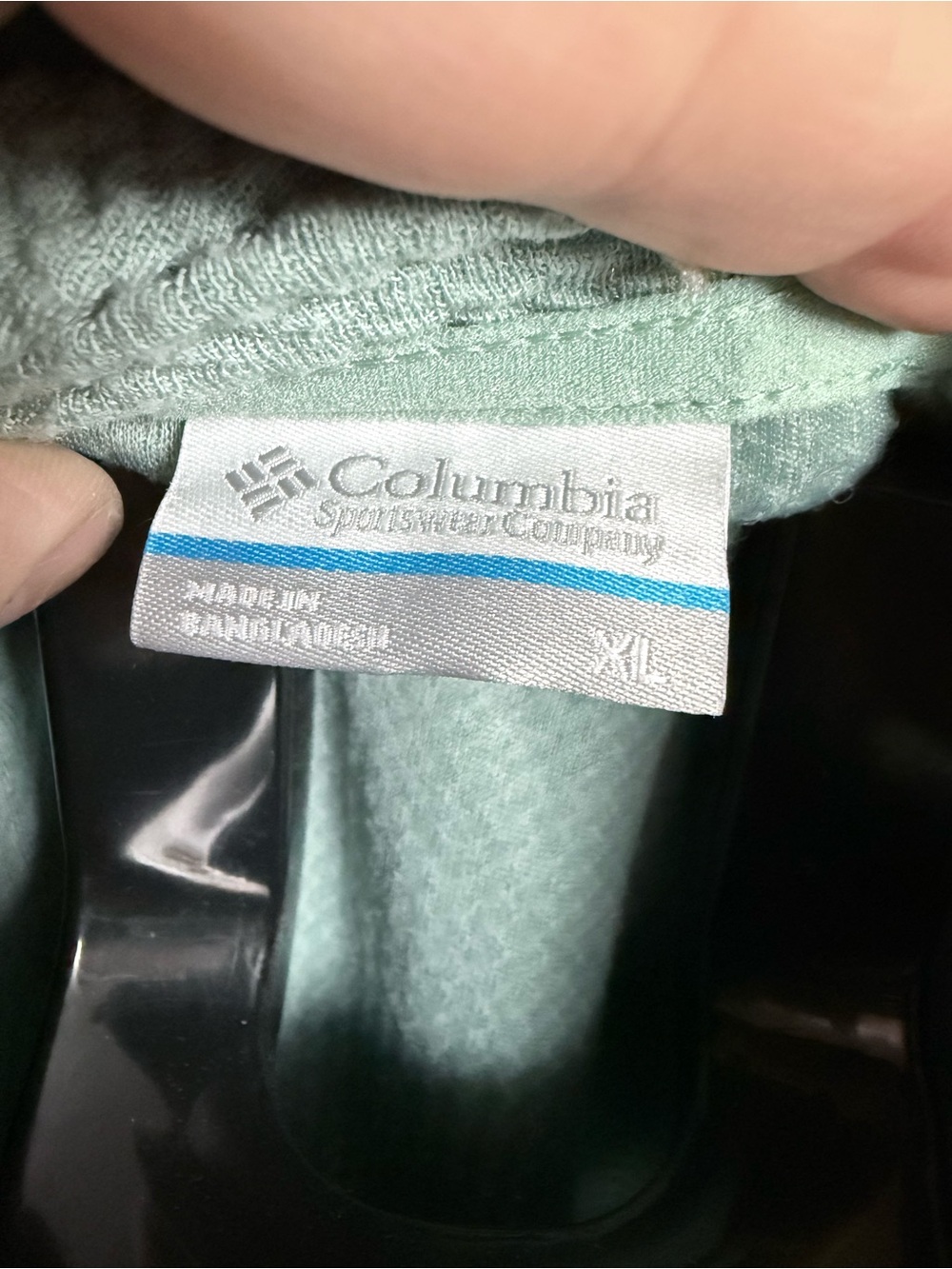 Gorpcore Columbia Lightweight Mint green Full-Zip slim fit Jacket with Hood XL - Picture 4 of 16
